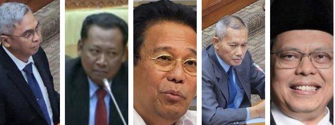 Inilah wajah pimpinan KPK terpilih DPR RI
