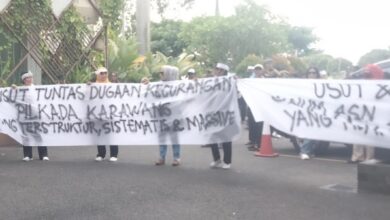 Pendukung Acep-Gina minta kecurangan diusur