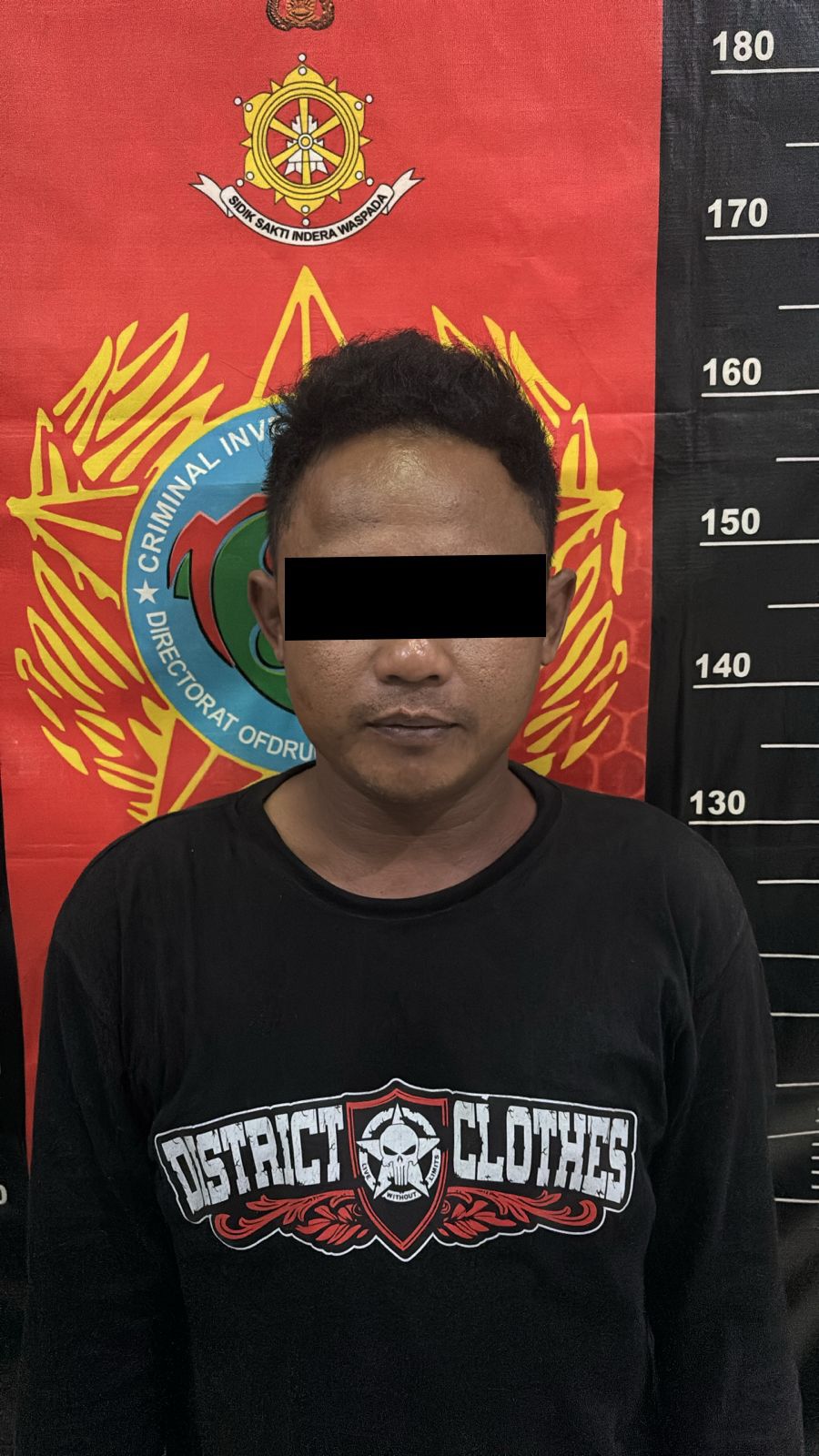 Tampang pengedar sabu di Cilimaya Kulon.