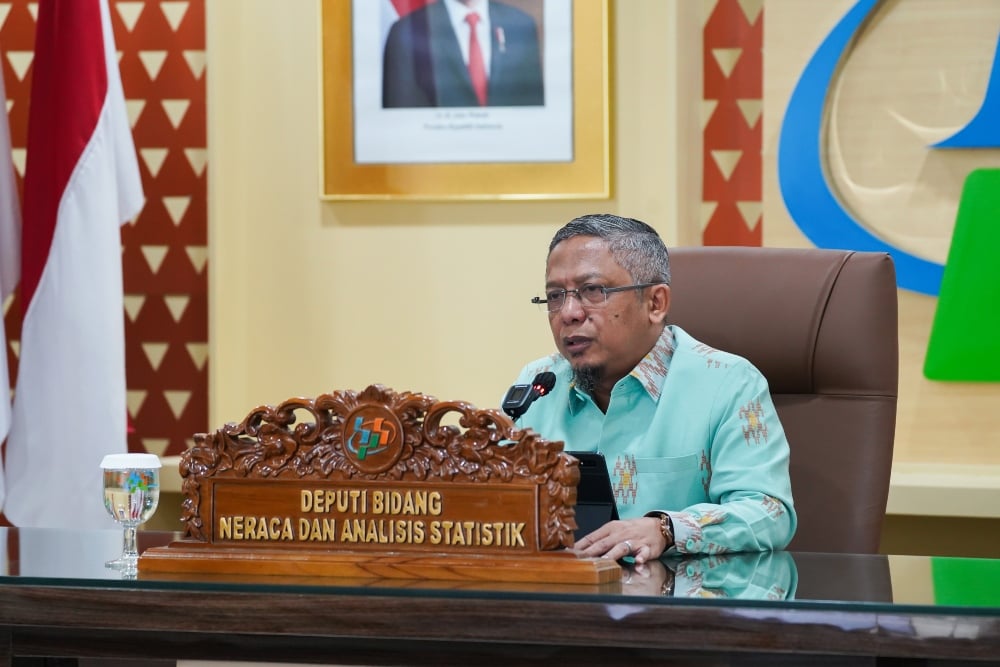 Deputi Bidang Neraca dan Analisis Statistik BPS Moh. Edy Mahmud
