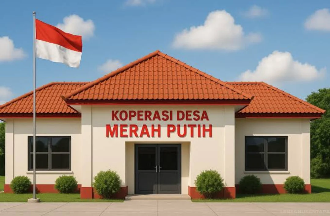 ILUSTRASI: Koperasi Desa Merah Putih.