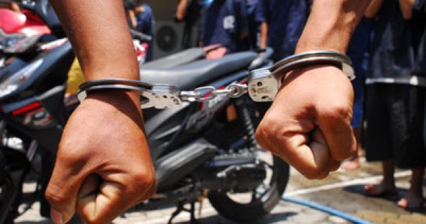 ILUSTRASI: Polisi Karawang menangkap dua terdua pencuri motor di Palumbonsari.