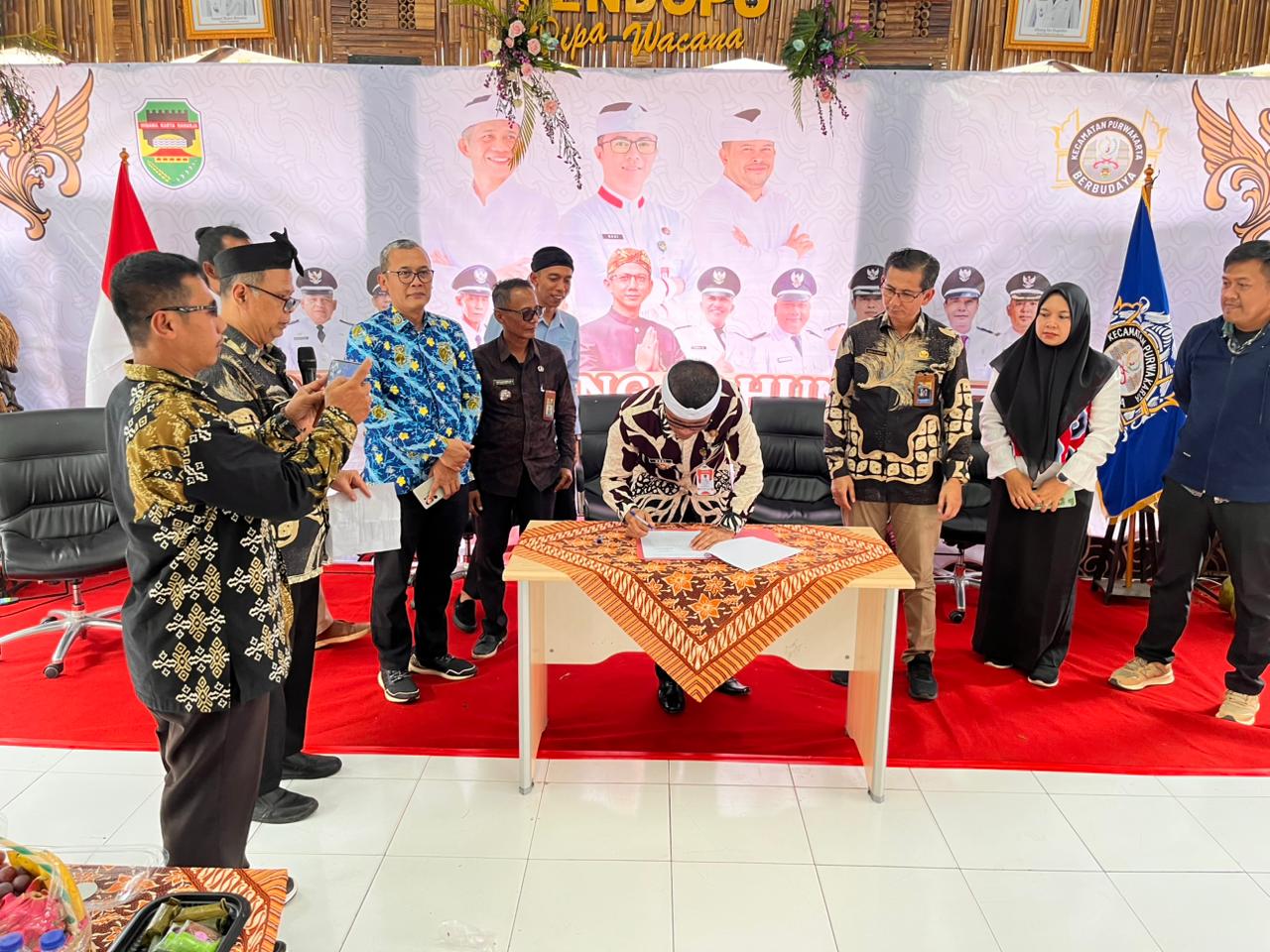 MUSRENBANG: Musyawarah rencana pembangunan Kecamatan Purwakarta tahun 2027 di di Pendopo Dipa Wacana Kecamatan Purwakarta, Kamis (5/2).