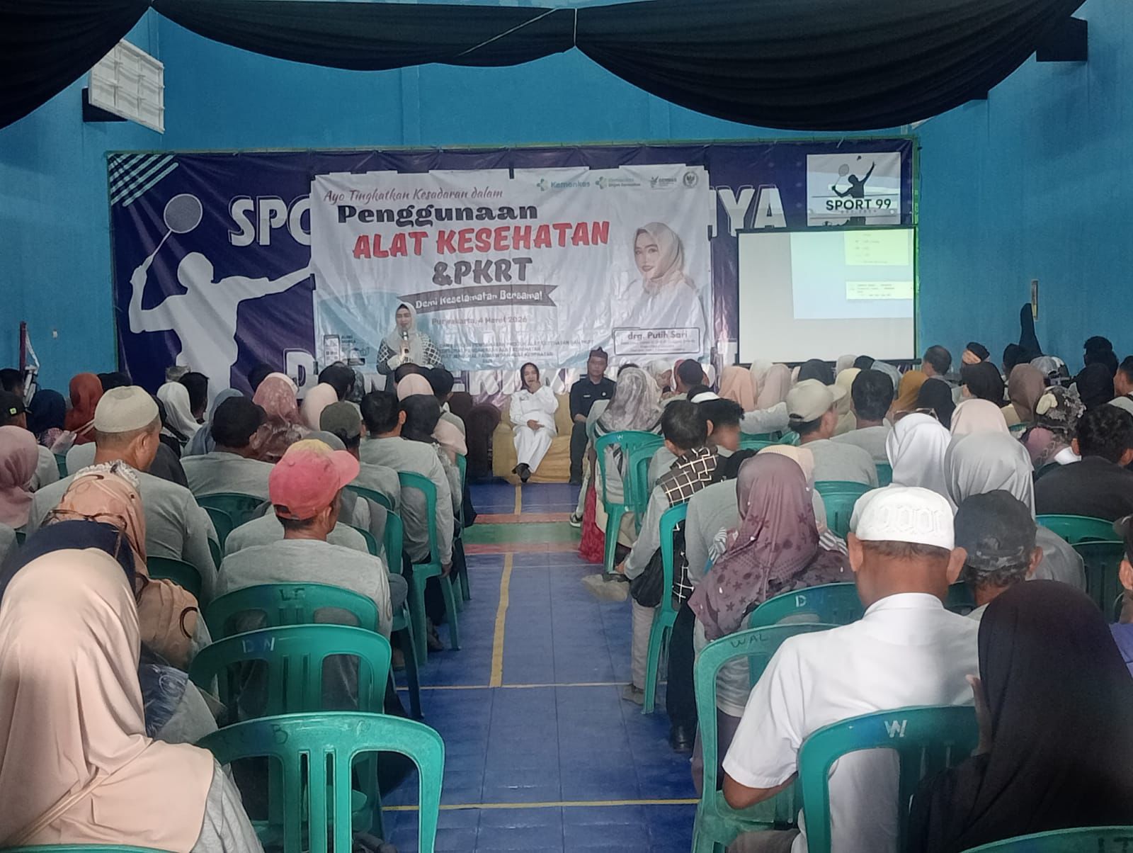 Safari Ramadan Germas di Kabupaten Purwakarta, Rabu (4/3).