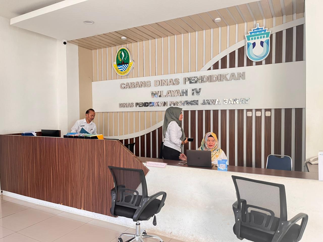 Kantor Cabang Dinas Wilayah IV Pendidikan Jawa Barat.
