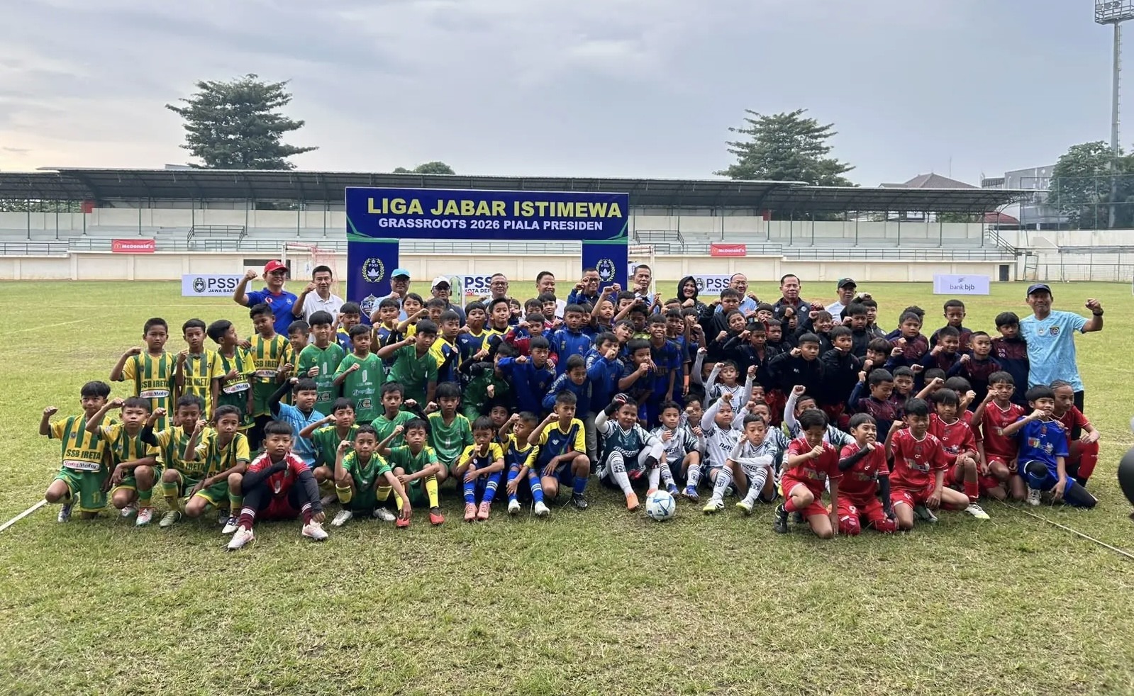 Kota Depok terpilih menjadi tuan rumah Liga Jabar Istimewa U-10 Grassroot 2026.